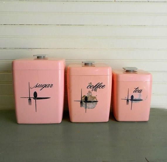 retro kitchen canisters