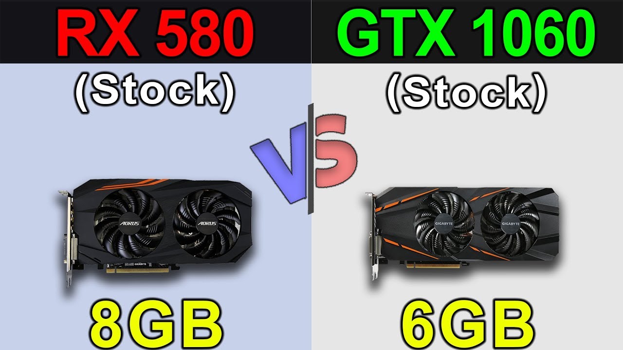 gtx 1060 vs rx 580