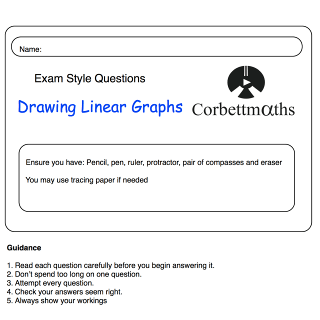 scale drawings corbettmaths