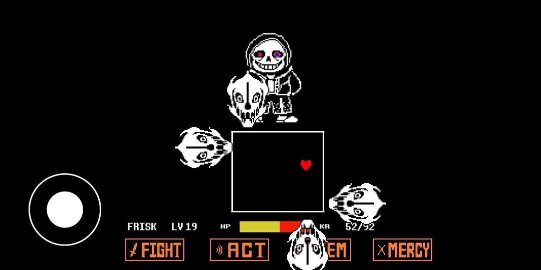 dust sans battle