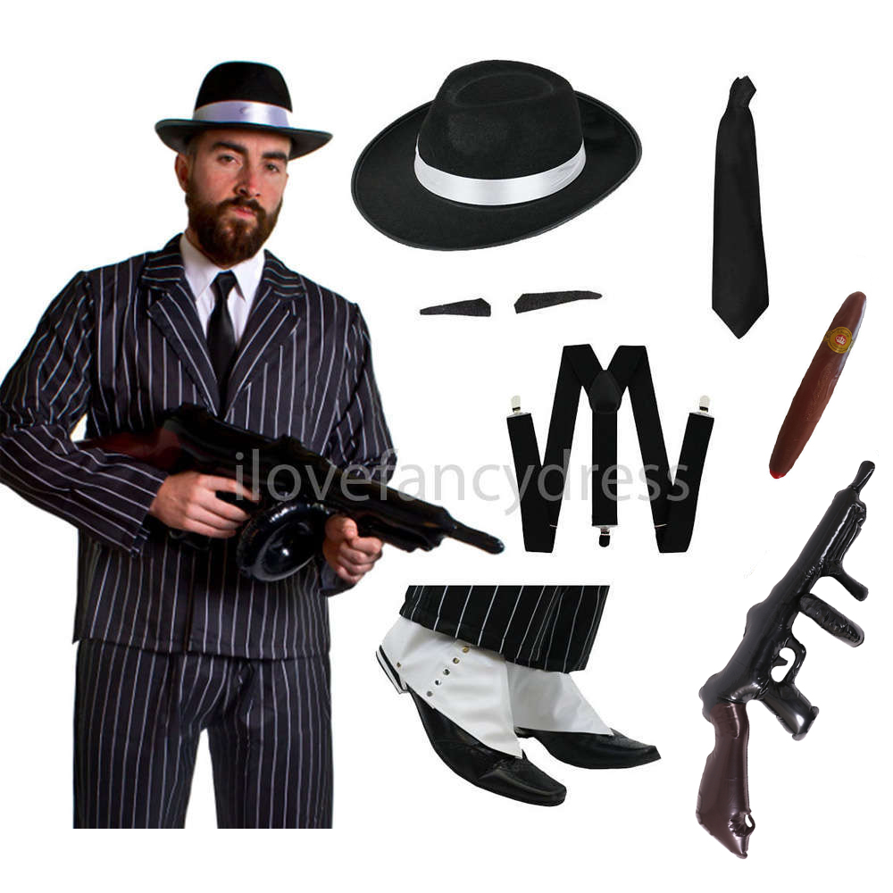 1920s gangster costume