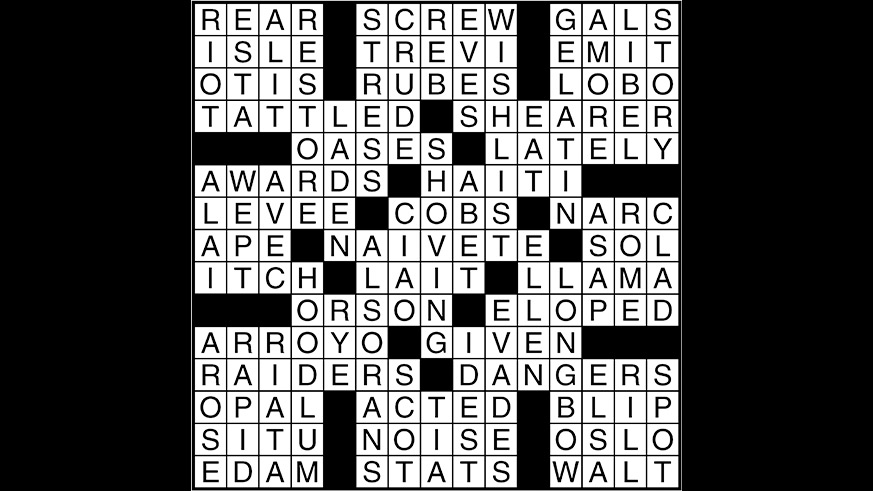 defame crossword clue