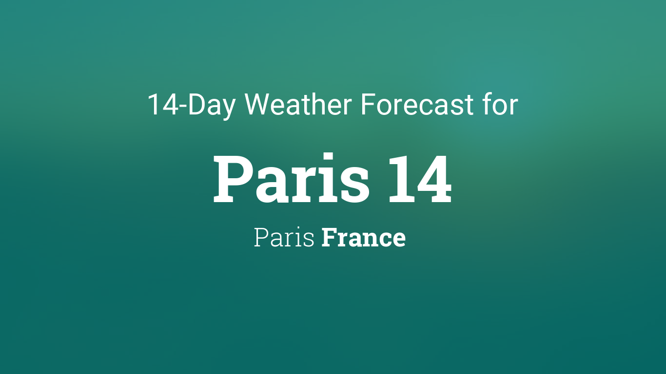 paris weather forecast today