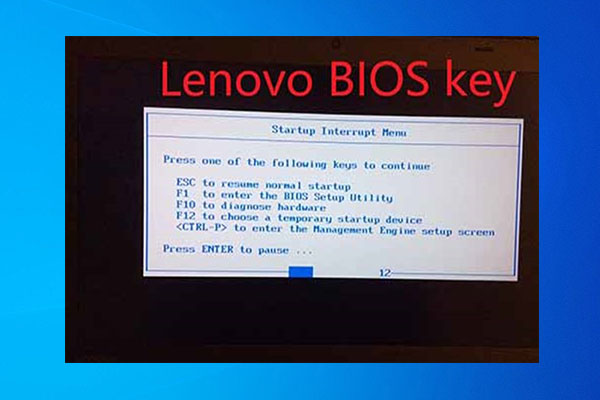 lenovo bios keyboard