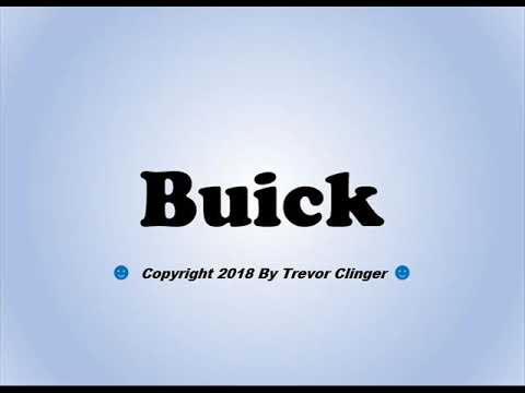 buick pronounce