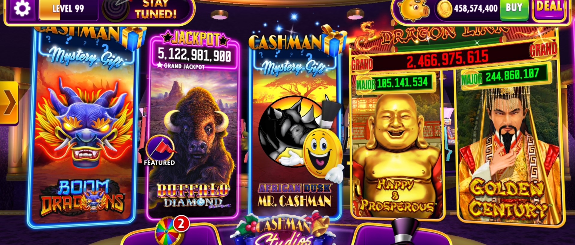 cashman casino las vegas slots