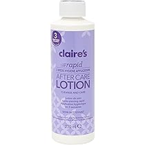 claires after care cleanser