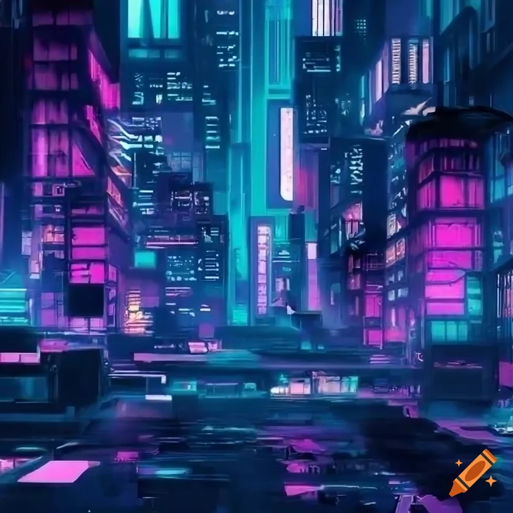 cyberpunk city wallpaper