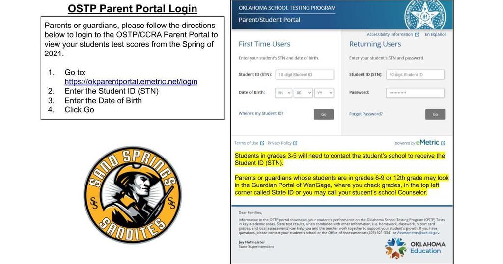 osta parent portal