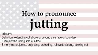 jutting definition