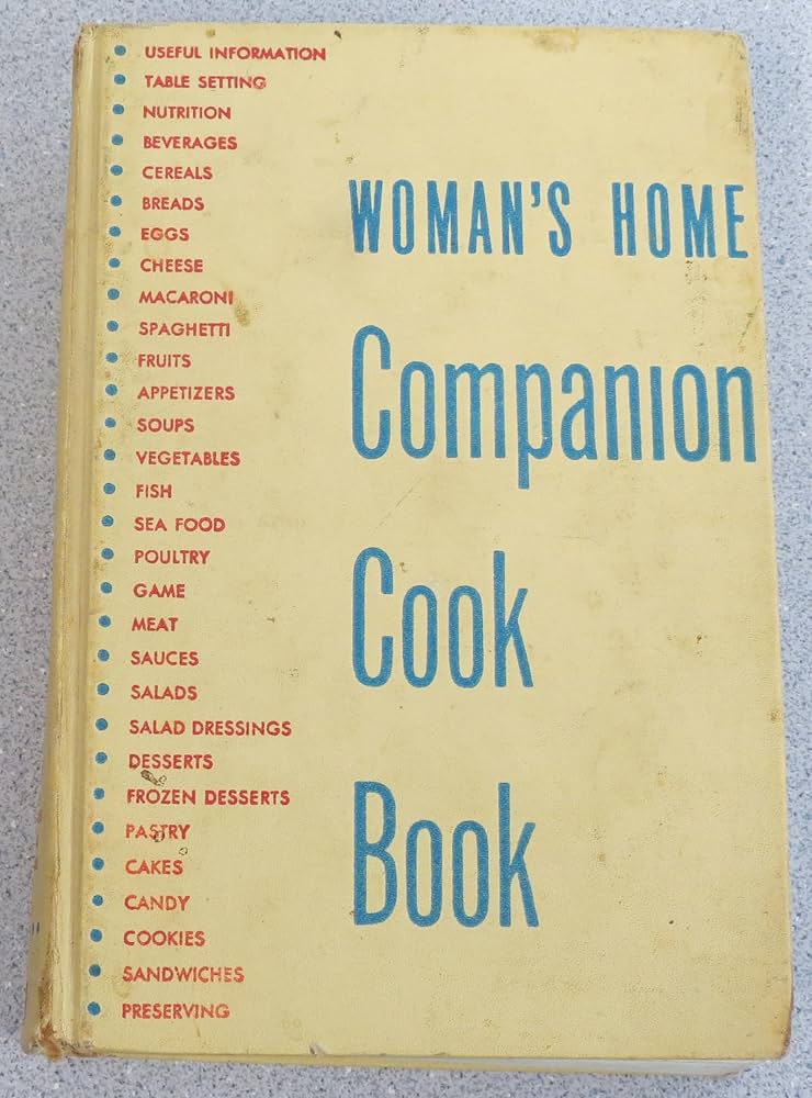 womans home companion cookbook