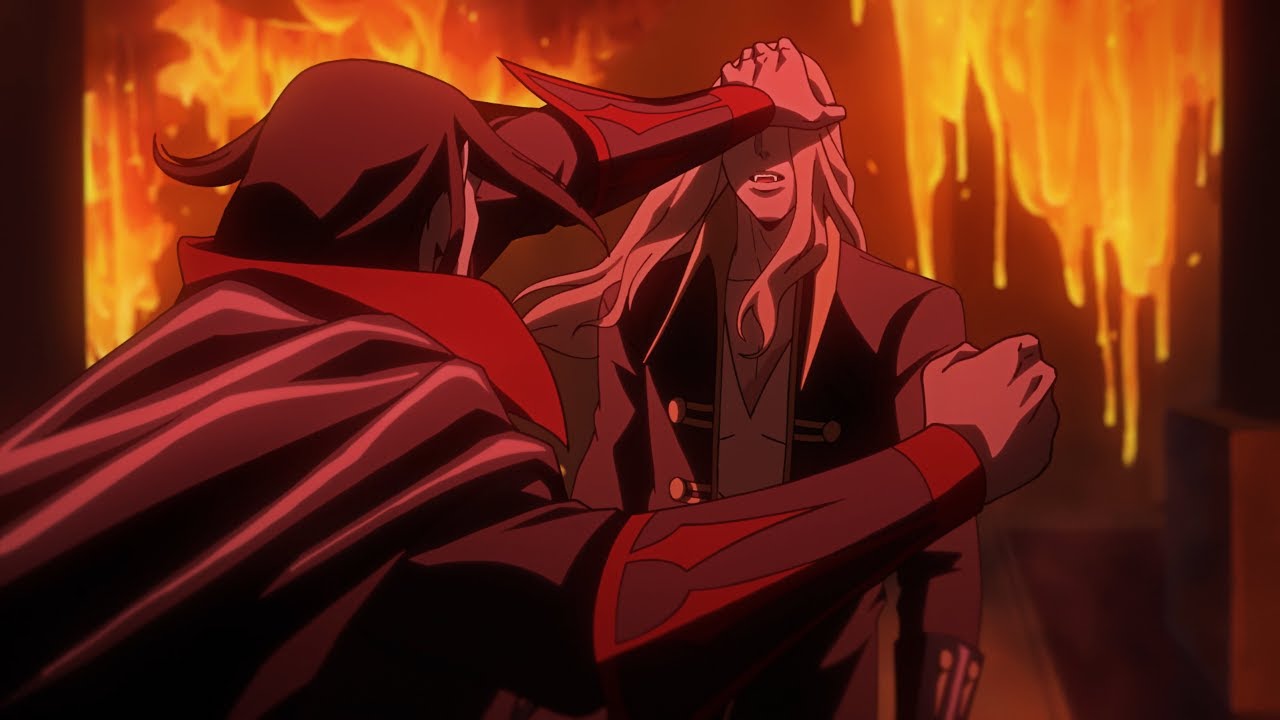 dracula vs alucard castlevania