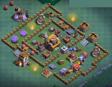 clash of clans town hall 5 builder base