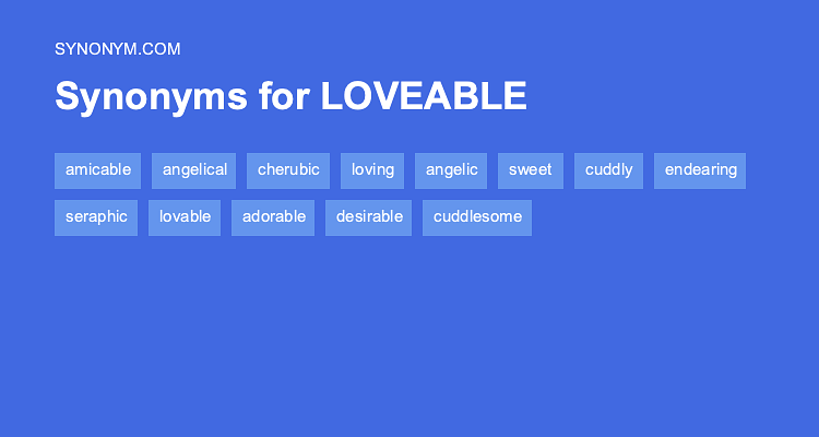 lovable synonym