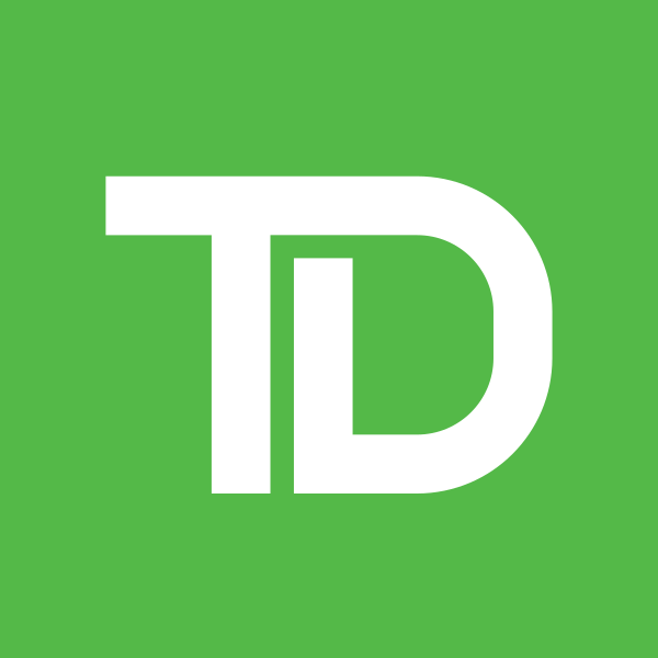 td bank stock price today