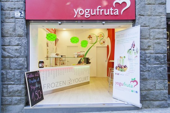 frozen yogurt barcelona spain