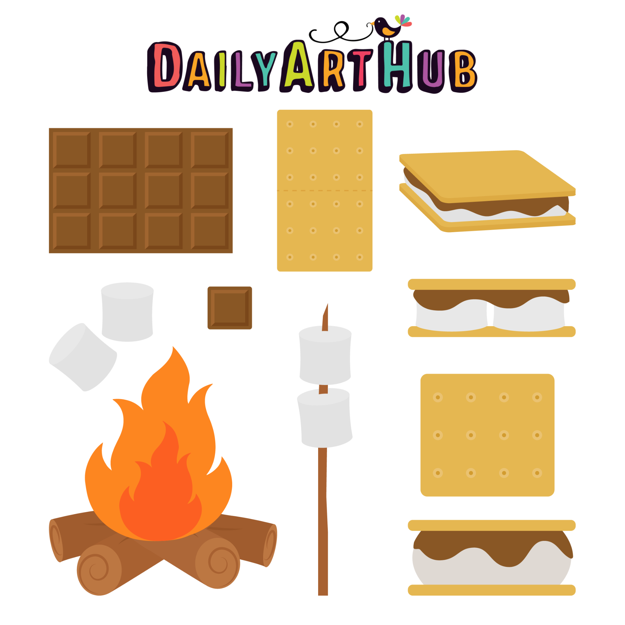 smores clipart