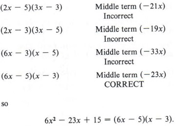 step by step factor calculator