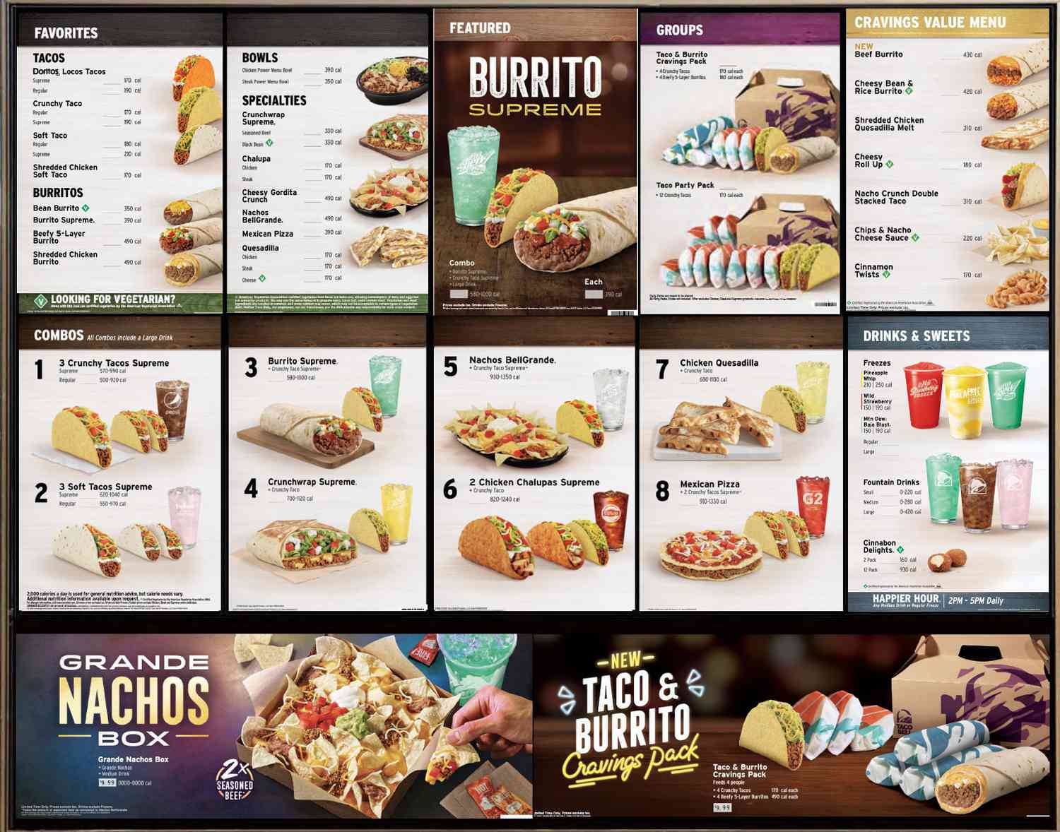 taco bell australia menu