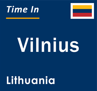 vilnius local time now