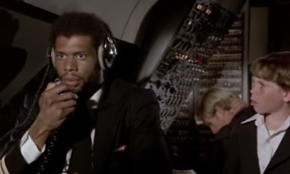 kareem abdul-jabbar in airplane