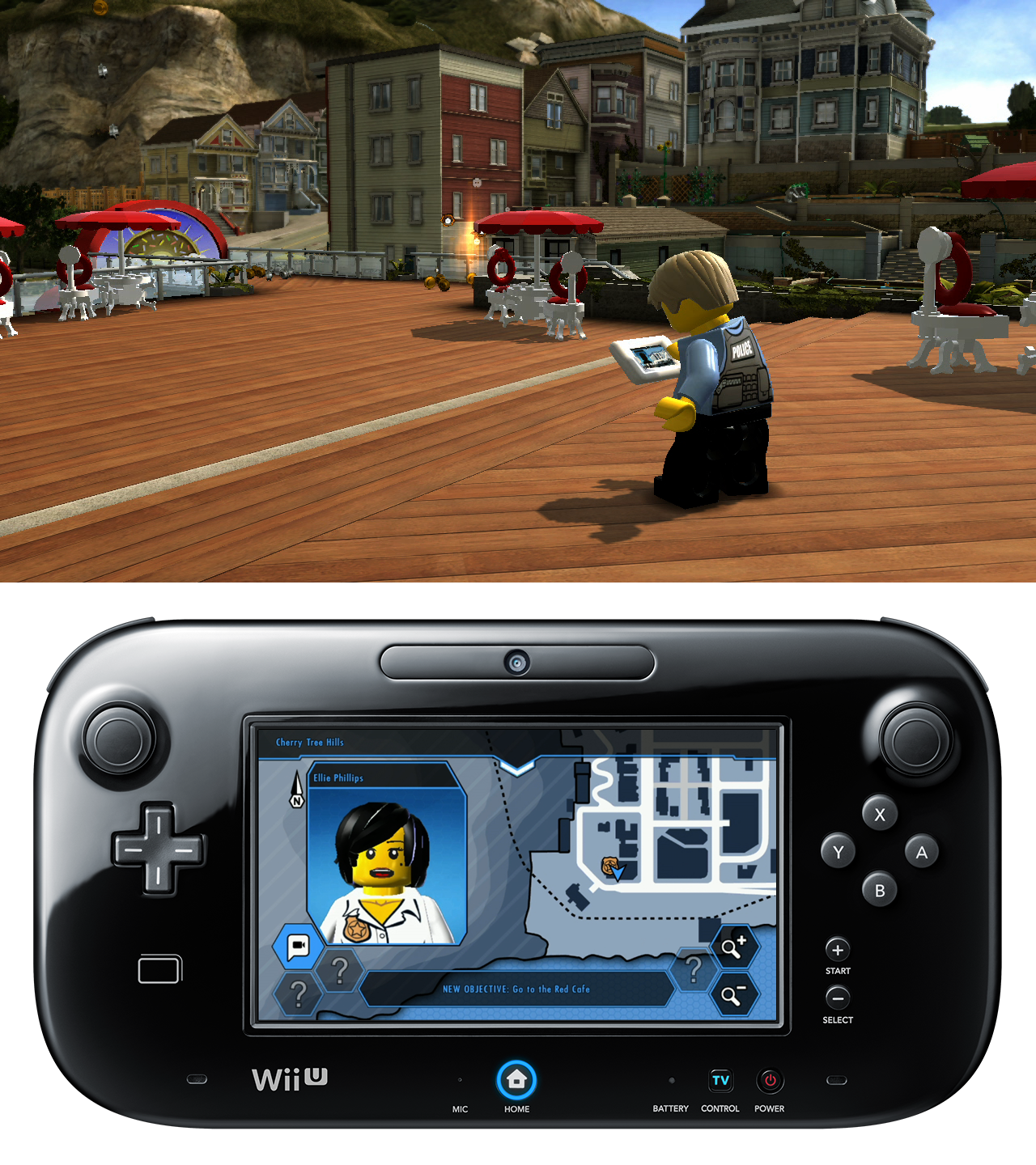 lego city undercover wii u