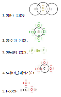 lewis dot structure questions class 11