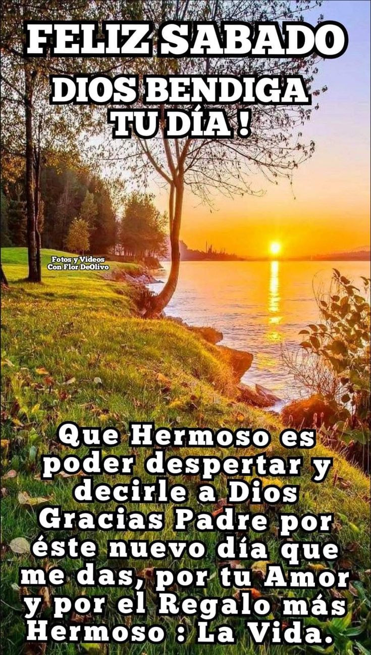 feliz sabado bendiciones