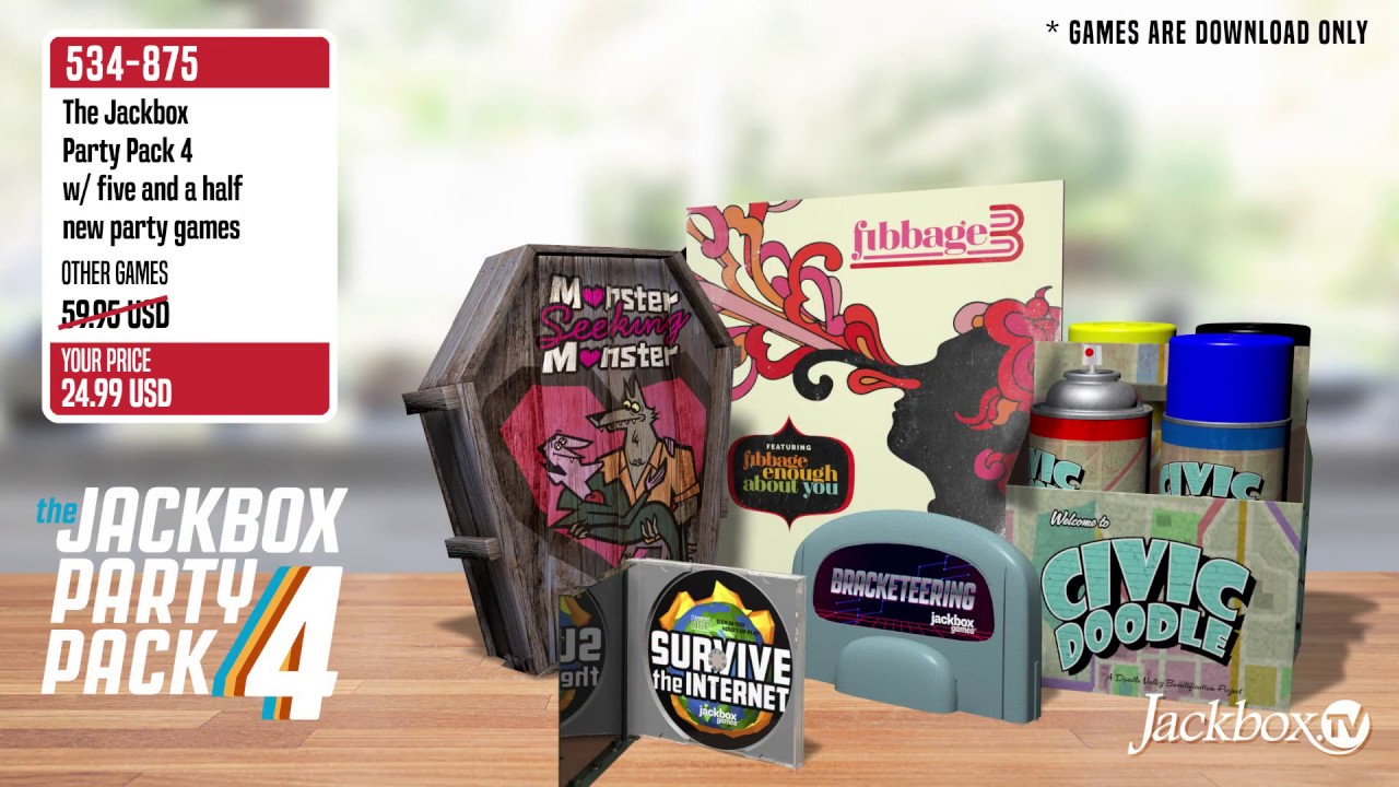 jackbox party pack 4 games