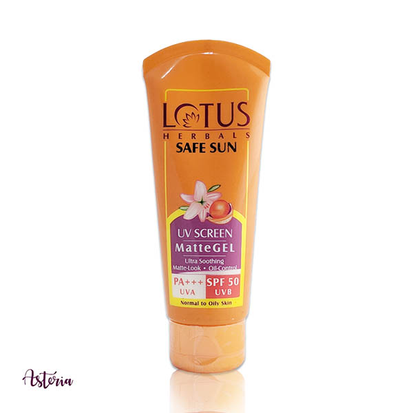 lotus sunscreen for combination skin