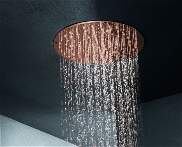 copper shower heads