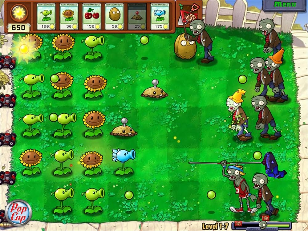 plants versus zombies game online