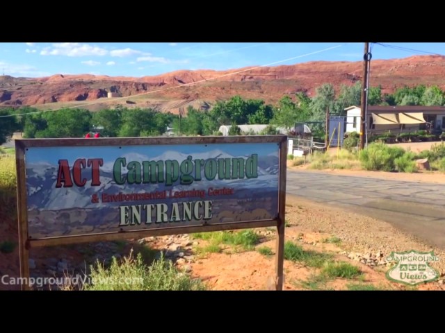 act campground moab reviews