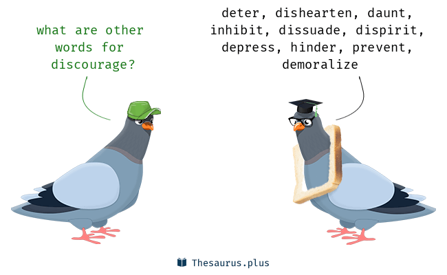 discourage thesaurus