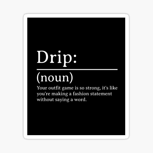 drip urban dic