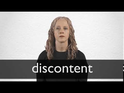 discontent antonym