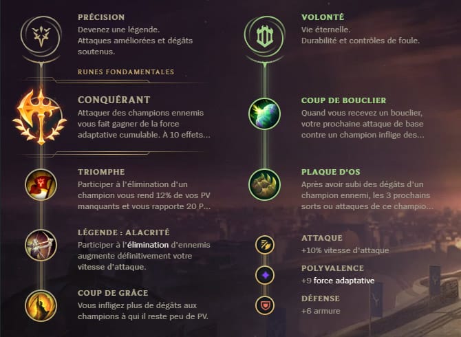 runes camille