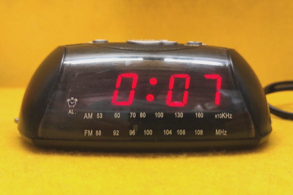 tesco alarm clocks in store