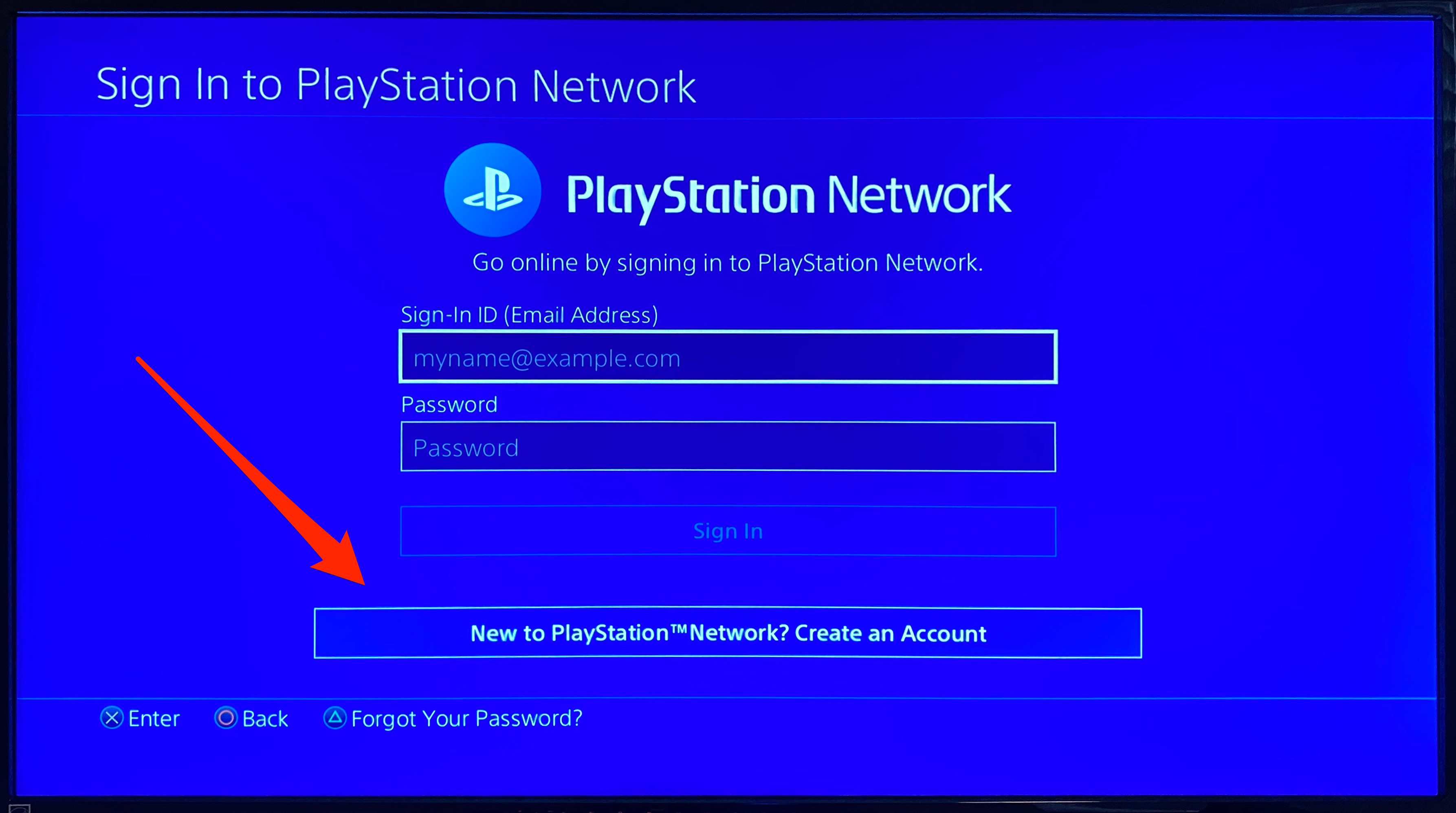 psn login