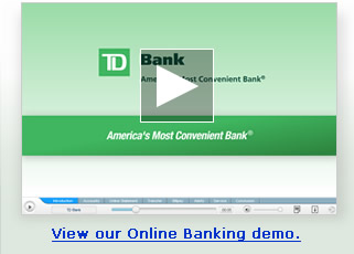 td bank online banking