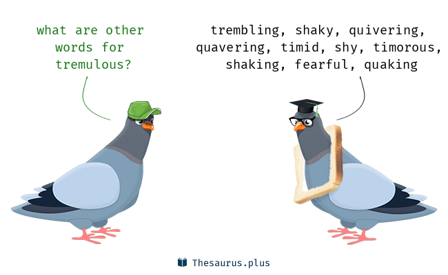 tremulous synonym