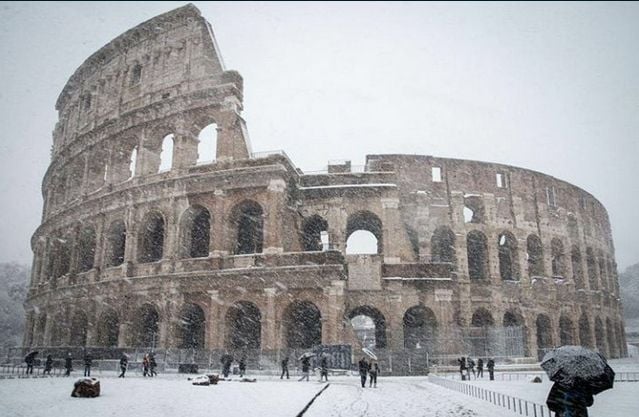 clima en roma noviembre 2019