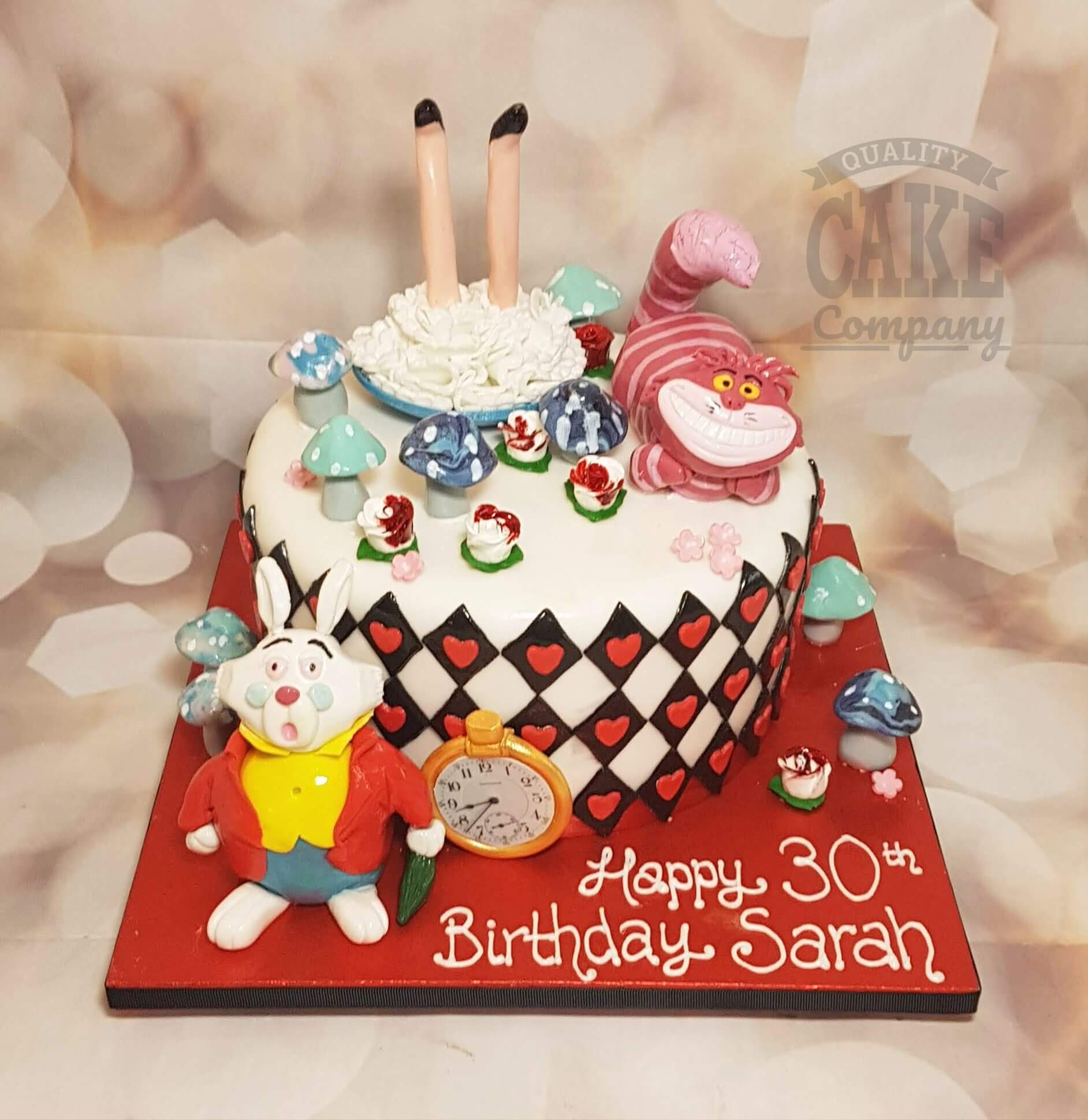 alice wonderland cake ideas