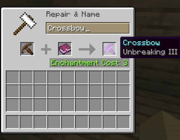 enchantments for crossbows