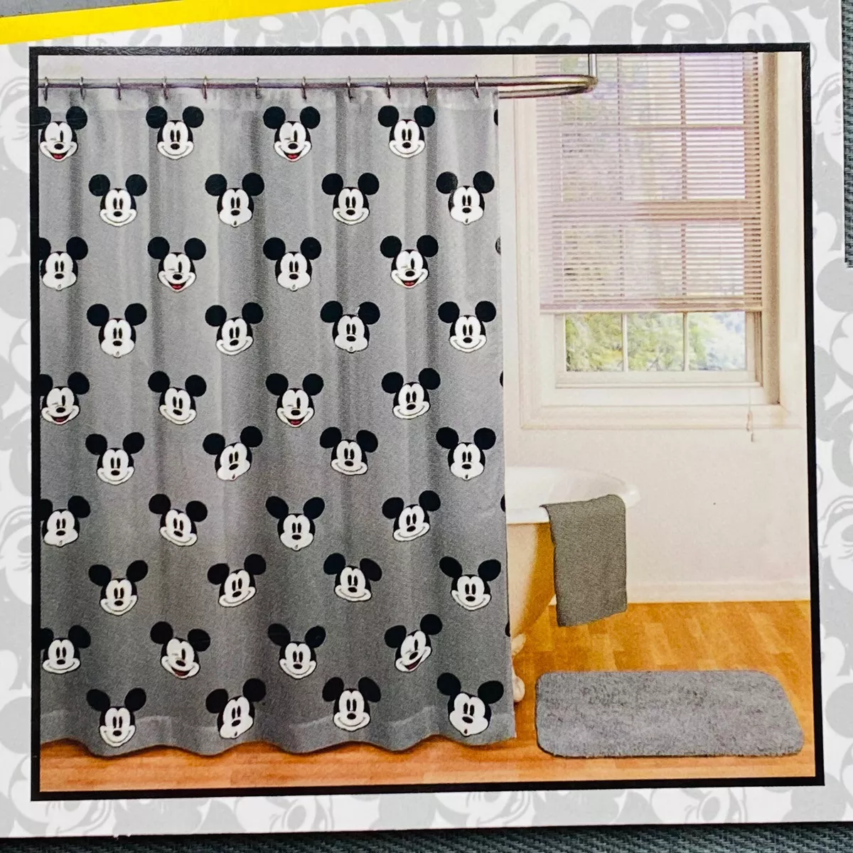 mickey mouse shower curtain