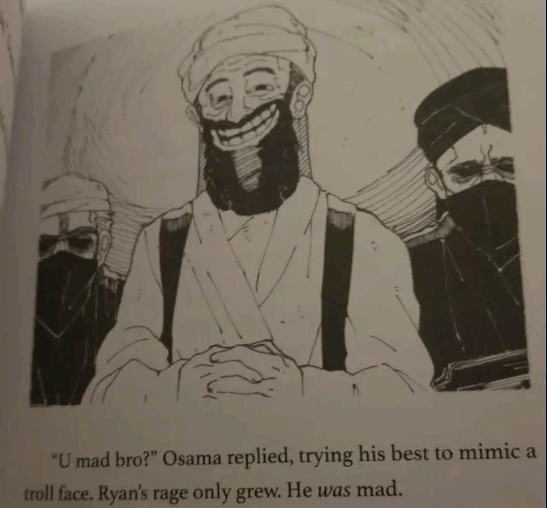 u mad bro osama