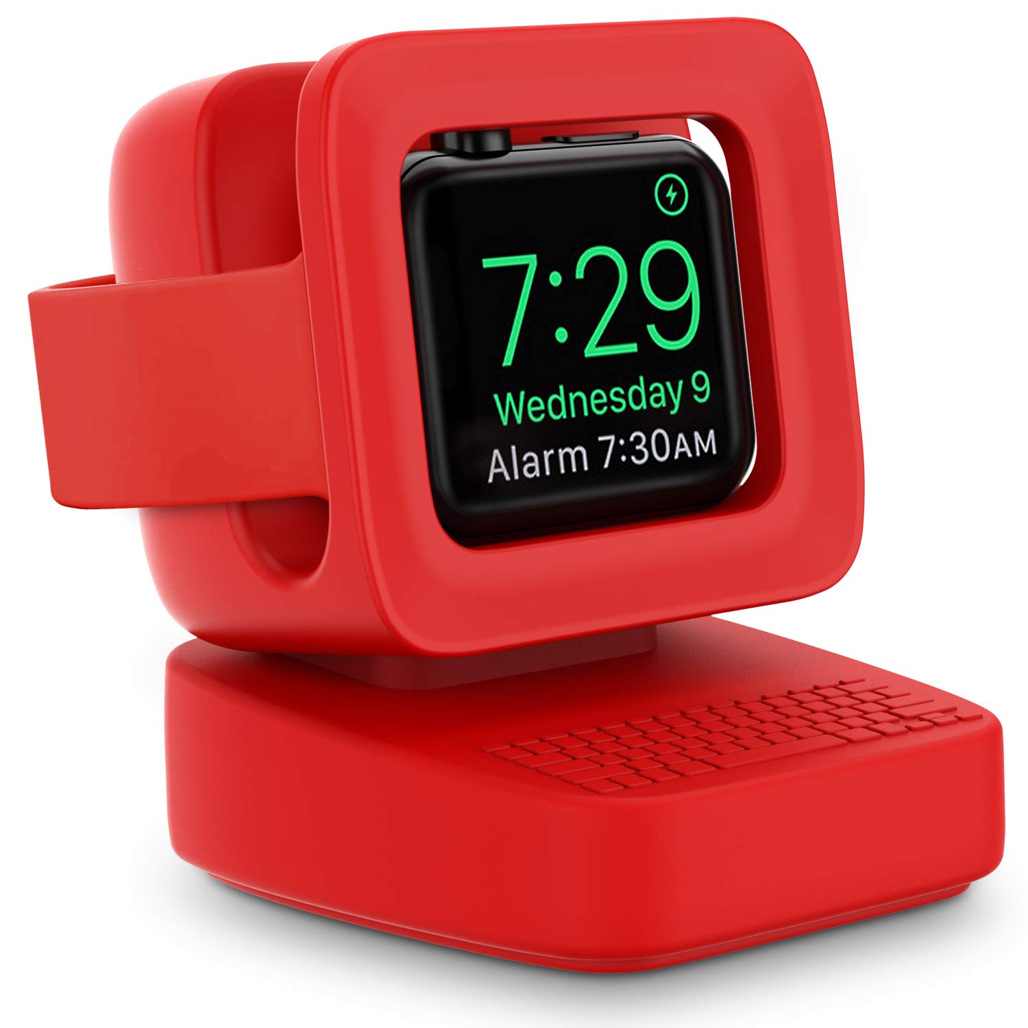 apple watch nightstand mode red