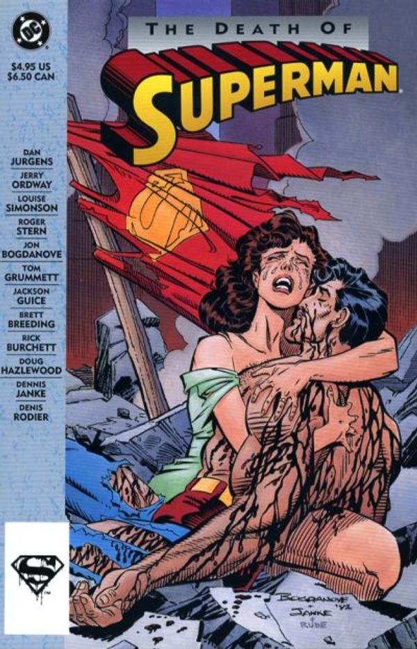 death of superman comic price