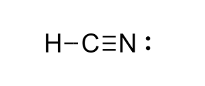 lewis dot structure for hcn