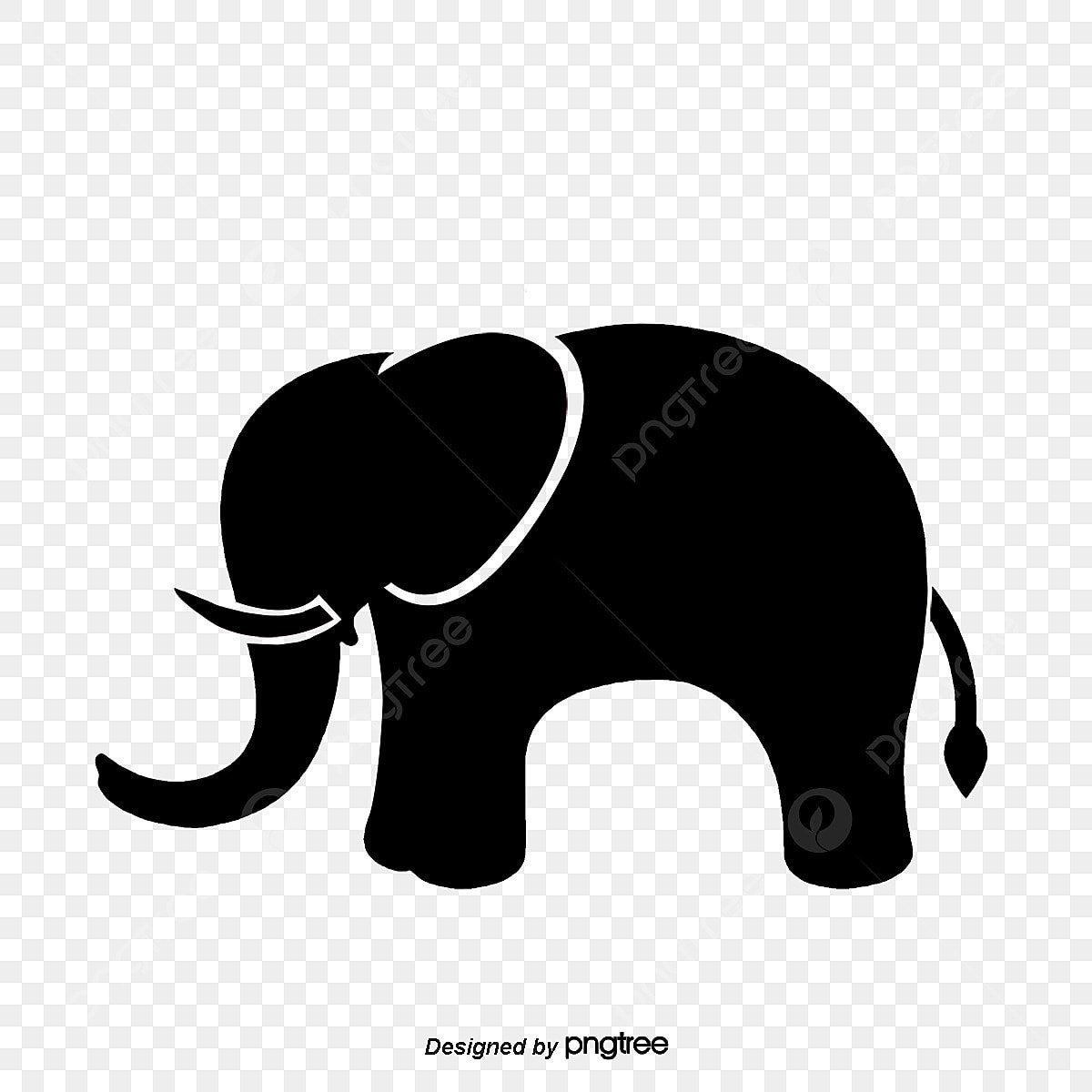 elephant vector image